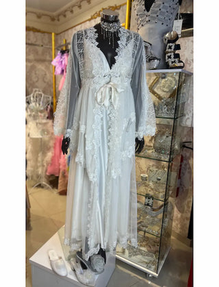 BATA DE NOVIA BEIGE REF. 1551