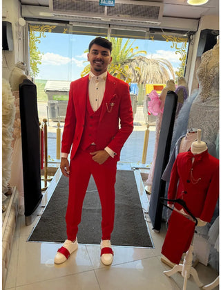 TRAJE ROJO REF. 2278