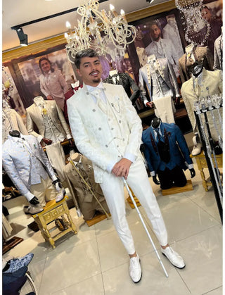 TRAJE CABALLERO BLANCO ROTO REF. 1660