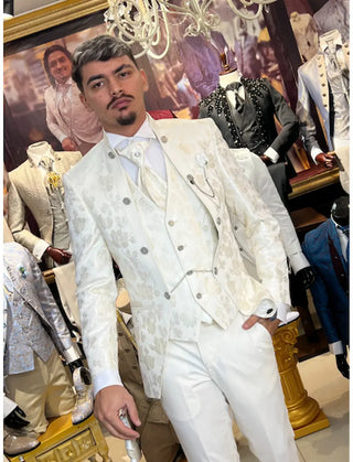 TRAJE CABALLERO BLANCO ROTO REF. 1660