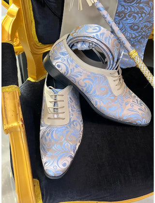 CONJUNTO BEIG Y AZUL REF.  1603