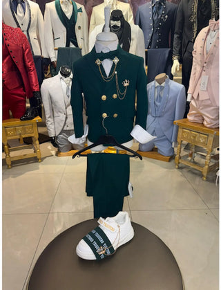 TRAJE NIÑO VERDE REF. 2267